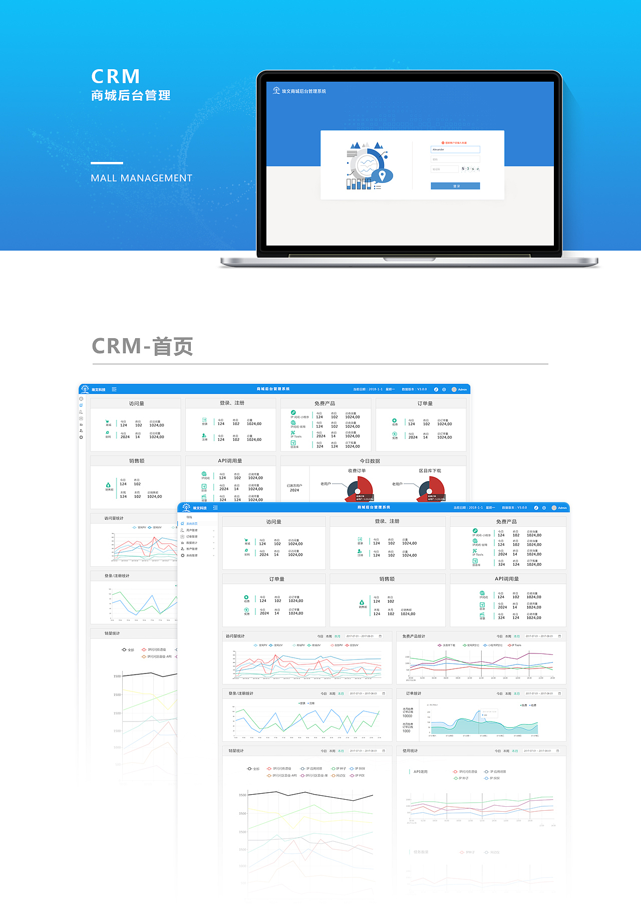 CRM-后台管理