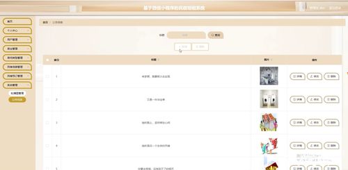 精品微信小程序ssm的民宿短租酒店系统 后台vuejs